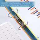 LABEL BLANCO REDONDO DE REFUERZO PARA CARPETA PQ-544 BAZIC