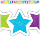 FRISOS BORDE DIE-CUT BRIGHTS 4EVER STARS 35' TEACHER CREATED