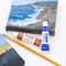 PINTURA ACRILICA SET 8 COLORES EN TUBO 12ml/ea (0.4 OZ) BAZIC
