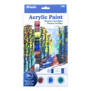 PINTURA ACRILICA SET 8 COLORES EN TUBO 12ml/ea (0.4 OZ) BAZIC