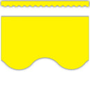 FRISOS BORDE ESCALPADO AMARILLO (YELLOW) 35' TEACHER CREATED