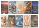AGENDA PLANNER MENSUAL 2027/2028 3.7" X 6.5" ASST COLOR PHOTOS