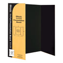 PRESENTATION BOARD EN CARTON TRI-FOLD NEGRO 36" X 48" BAZIC