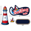 DECORACION SAILING INTO BULLETIN BOARD SET PQ-63 TEACHER CREATED