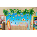 DECORACION SURFS UP BOARD BULLETIN BOARD SET PQ-63 TEACHER CREATED