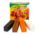PLASTICINA 4 COLORES NATURALES PQ-1 LIBRA CRAYOLA