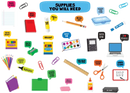 DECORACION SUPPLIES YOU WILL NEED MINI BULLETIN BOARD SET PQ-45 TEACHER CREATED