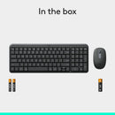 TECLADO DE COMPUTADORA Y MOUSE INHALAMBRICO COMBO LOGITECH MK250