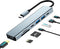 HUB USB Y LECTOR DE TARJETAS DE MEMORIA 7 EN 1