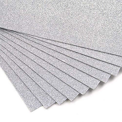 FOAMY CON BRILLO 19 3/4" x 27 1/2" COLOR PLATA FORCE