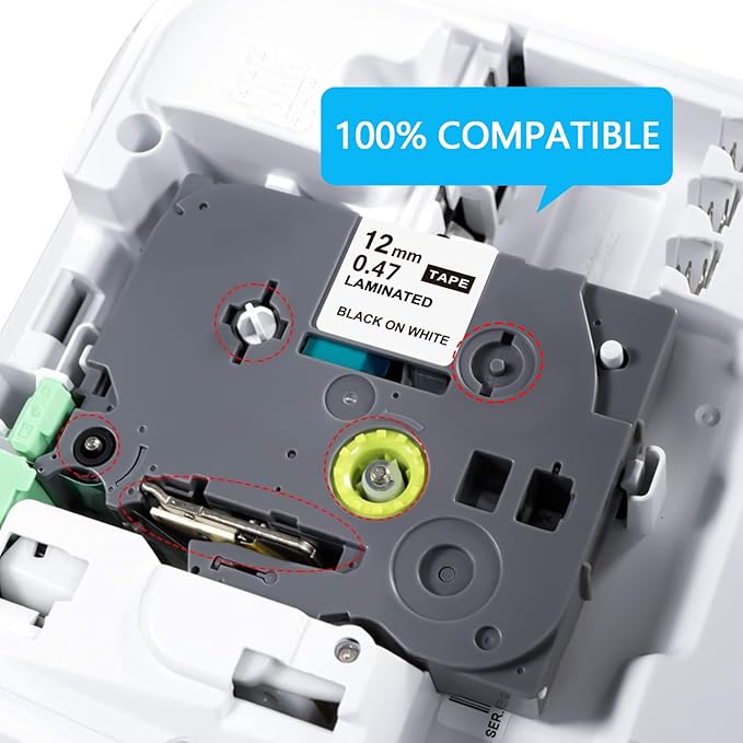 LABELS DE REPUESTO PARA PRINTER BROTHER P-TOUCH