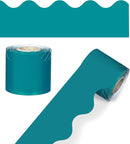 FRISOS EN ROLLO 2 1/4" X 36' AZUL TEAL CARSON DELLOSA