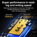 TARJETA DE MEMORIA TF DE 64GB CON ADAPTER
