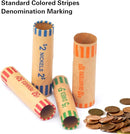 ROLLOS PARA ENVOLVER MONEDAS 100CT ASST