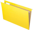 HANGING FOLDER TAMAÑO LEGAL CJ-25 COLOR AMARILLO PENDAFLEX-TOPS