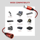 CABLE DE MICROFONO XLR LOW IMPEDANCE DE 25' FIRBIDO