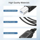 CABLE USB-A A USB-B DE 6' PARA IMPRESORAS