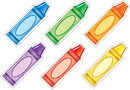 DECORACION CRAYOLAS (CRAYONS) MINI ACCENTS PQ-36 TEACHER CREATED