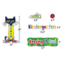 DECORACION PETE THE CAT KEEPING IT COOL IN... BULLETIN BOARD SET PQ-65 TEACHER CREATED