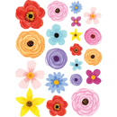 DECORACION FLORES (WILDFLOWERS) ACCENTS PQ-60 TEACHER CREATED