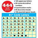 LETRAS EN CIRCULO FRIENDSHIP BEADS 444 PIECES TEACHER CREATED