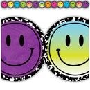 FRISOS BORDE DIE-CUT BRIGHTS 4EVER SMILEY FACES 35' TEACHER CREATED