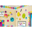 DECORACION CARITAS ALEGRES (SMILEY FACES) MINI ACCENTS PQ-36 TEACHER CREATED