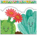 FRISOS BORDE DIE CUT HAPPY CACTUS CREW 35' TEACHER CREATED