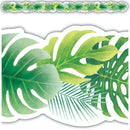 FRISOS BORDE DIE CUT TROPICAL LEAVES 35' TEACHER CREATED