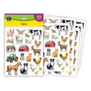 STICKERS DE LA GRANJA (FARM) PQ-120 TEACHER CREATED