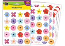 STICKERS DE FLORES (WILDFLOWERS) PQ-120 TEACHER CREATED