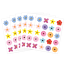 STICKERS DE FLORES (WILDFLOWERS) PQ-120 TEACHER CREATED