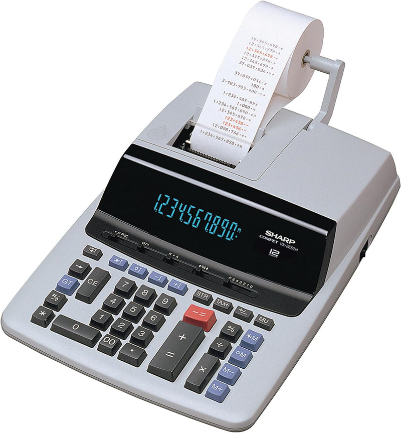 CALCULADORA COMERCIAL DE ESCRITORIO DE 12 DIGITOS SHARP VX-2652H