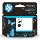TINTA PARA PRINTER HP-64 NEGRA ORIGINAL