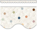 FRISOS BORDE ESCALPADO EVERYONE IS WELCOME DOTS 35' TEACHER CREATED