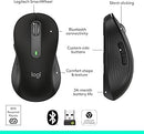 MOUSE INHALAMBRICO COLOR NEGRO SIGNATURE LOGITECH