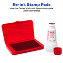 TINTA PARA PAD CARTER'S NEAT-FLO COLOR ROJO DE 2 OZ