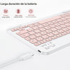 TECLADO BLUETOOTH PARA TABLETA EM003 COLOR ROSA