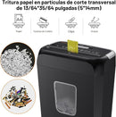 TRITURADORA DE PAPEL DE 6 HOJAS BONSAII