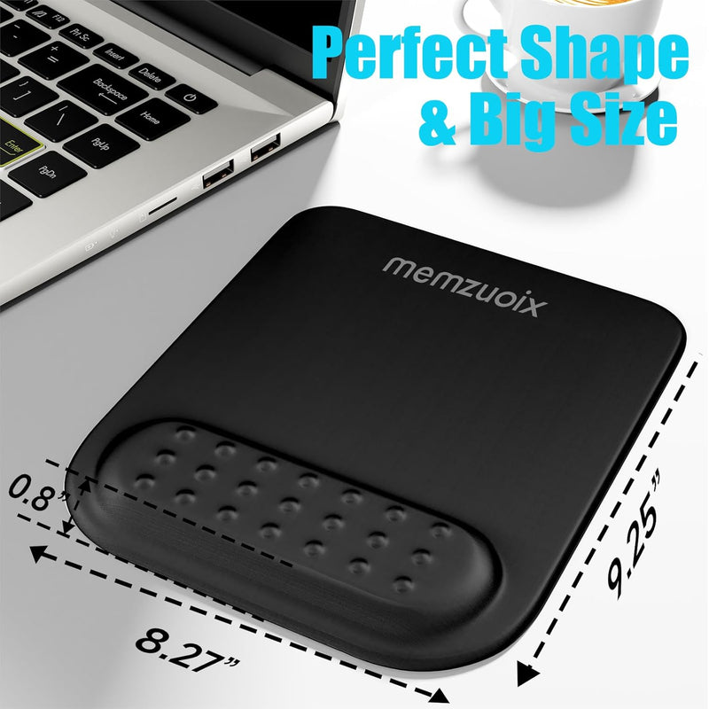 MOUSE PAD GEL NEGRO ERGONOMICO