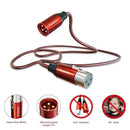 CABLE DE MICROFONO XLR LOW IMPEDANCE DE 25' FIRBIDO