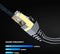 CABLE DE LAN CAT 7 RJ-45 75' NEGRO