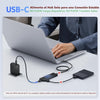 HUB USB 3.0 A 4 PUERTOS USB 3.0  Y 1 USB-C ACER ODK350