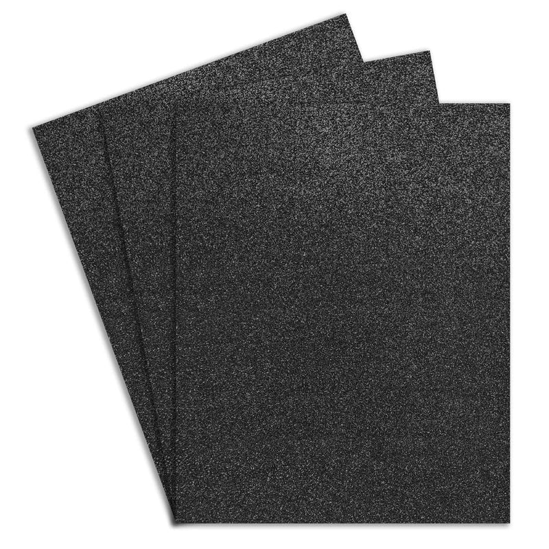 FOAMY CON BRILLO 8 1/2" x 11" COLOR NEGRO BARRILITO