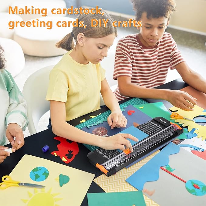 GUILLOTINA CORTADORA DE PAPEL DE 12" WORKLION