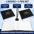 LIBRO DE RECORD DE VISITANTES SET 3 PCS