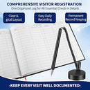 LIBRO DE RECORD DE VISITANTES SET 3 PCS