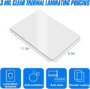 HOJAS PARA LAMINADO EN CALOR TAMAÑO CARTA 3 MIL PQ-100