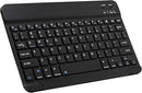 TECLADO BLUETOOTH MAC/ANDROID 10" BLACK RECARGABLE