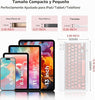 TECLADO BLUETOOTH PARA TABLETA EM003 COLOR ROSA